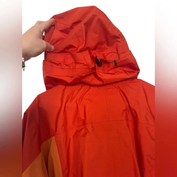 L.L. Bean Orange Lightweight Rain Coat Size XL - Picture 5 of 11